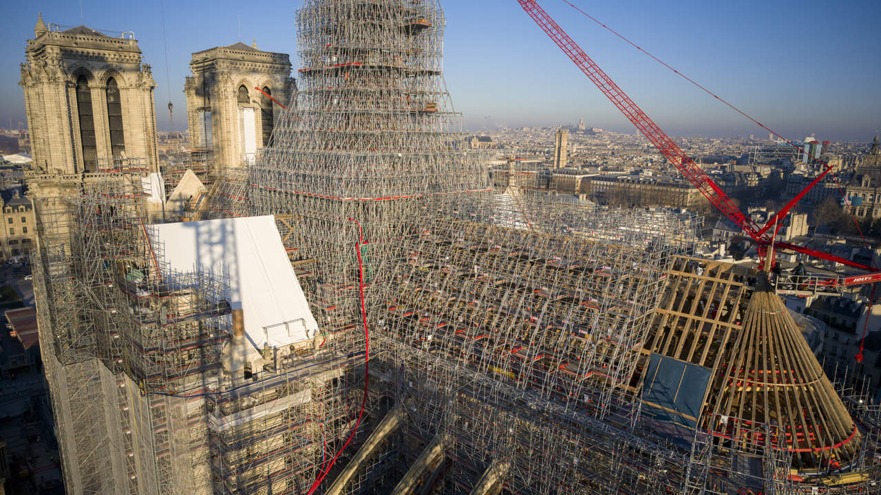 Cuándo reabrirá Notre Dame y otras claves de su restauración cinco años después del incendio