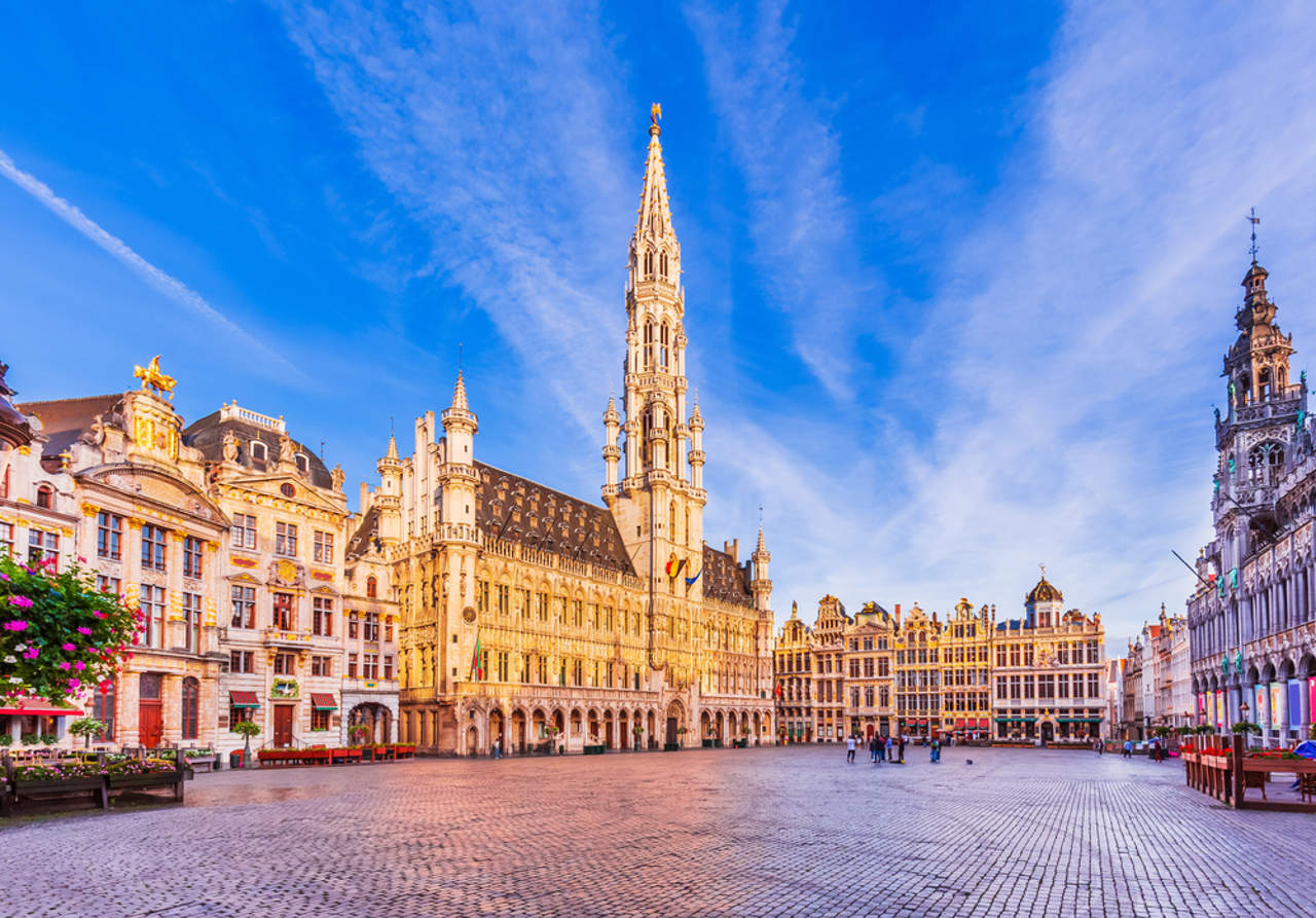 Una panorámica a la Grand Place, la plaza más bonita del norte de Europa