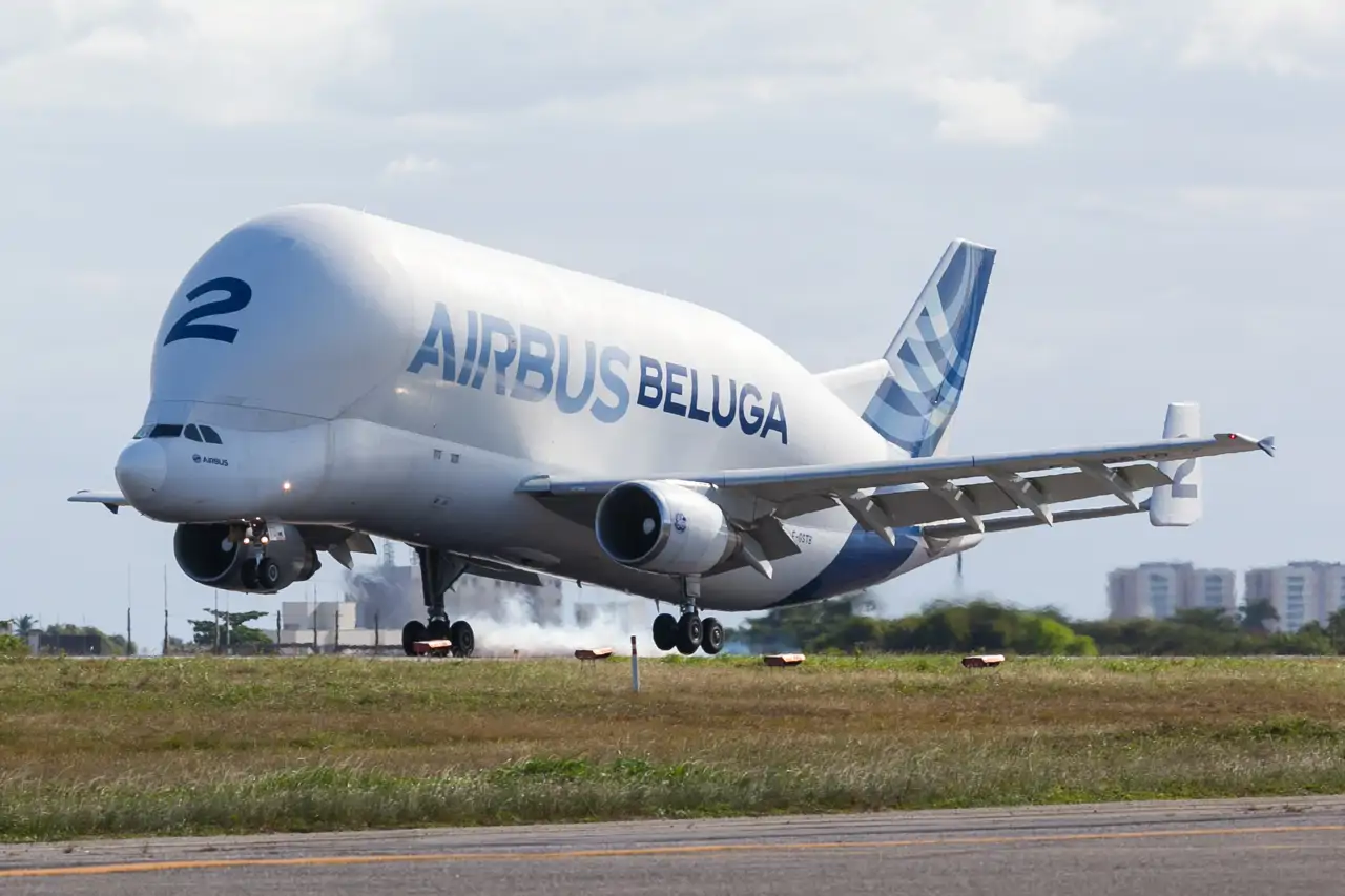 Adiós al mítico avión Beluga ST: la primera generación de ballenas ...
