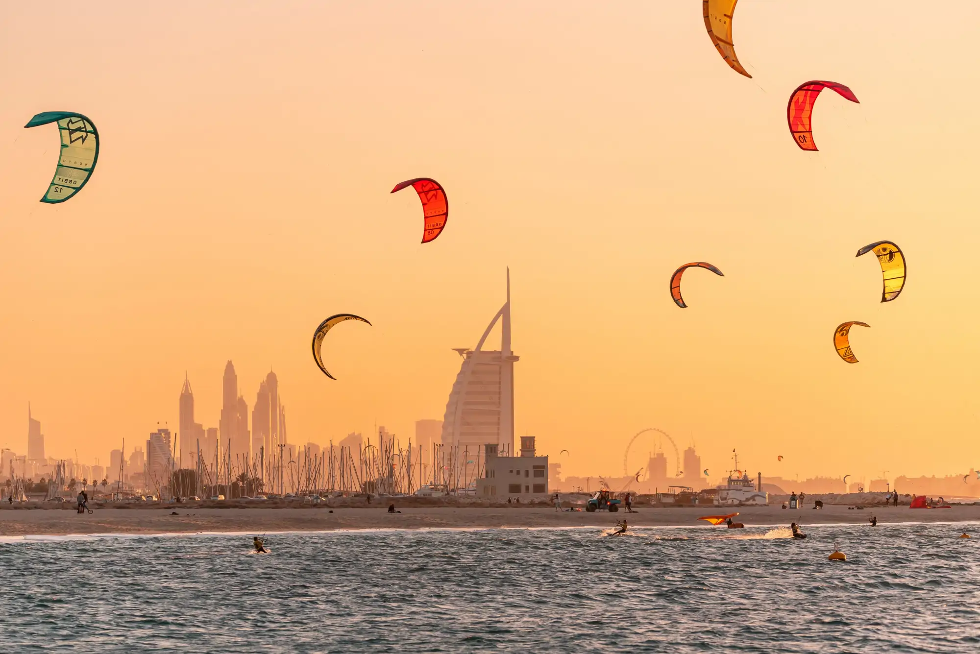 Kite Beach, Dubái (Emiratos Árabes Unidos)