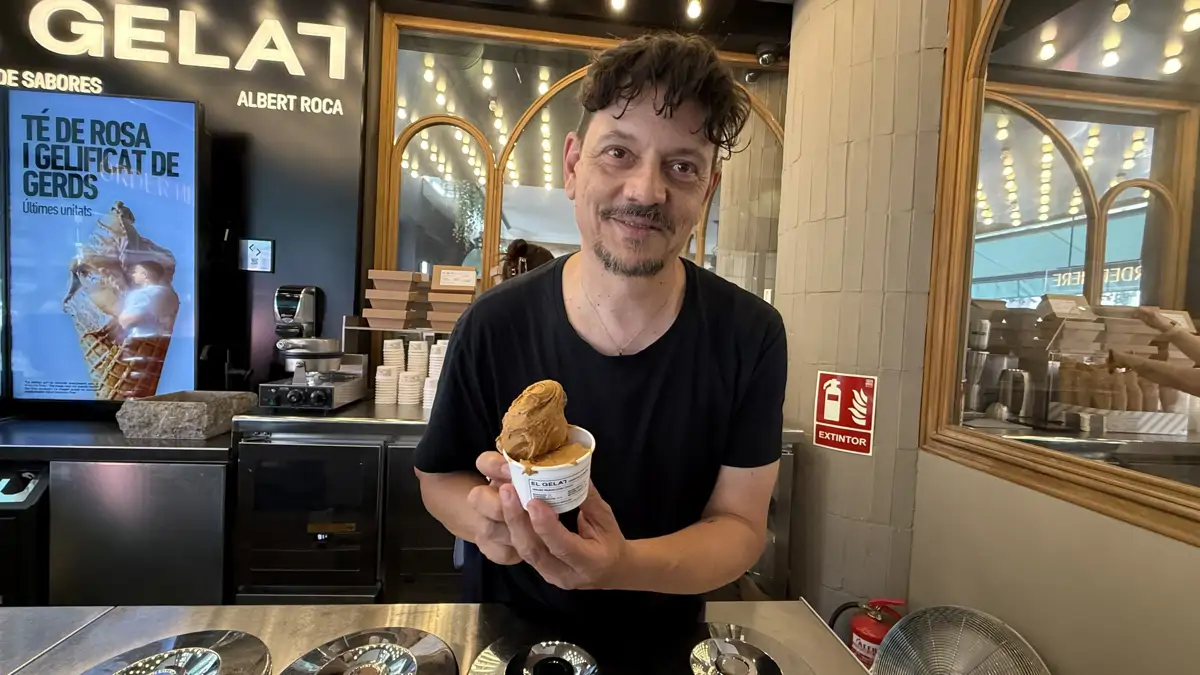 Albert Roca, maestro heladero: 
