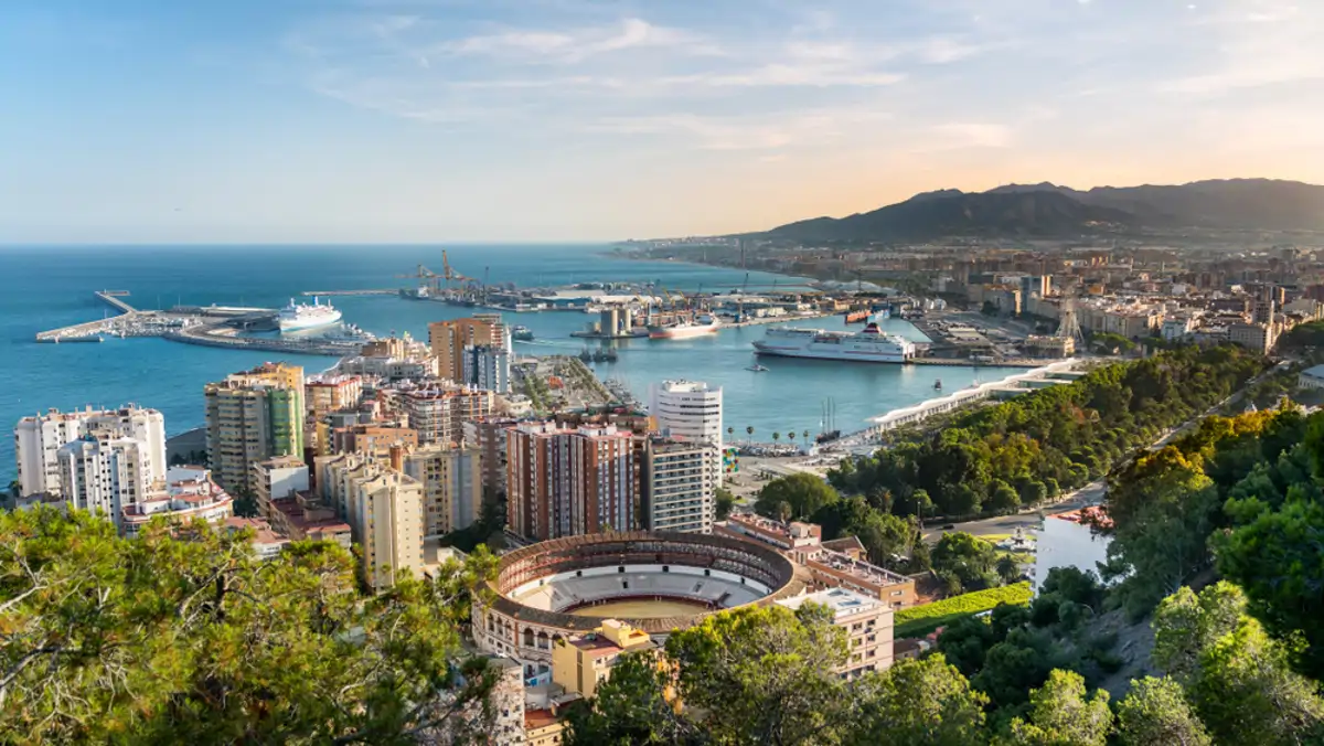 Málaga mar y puerto